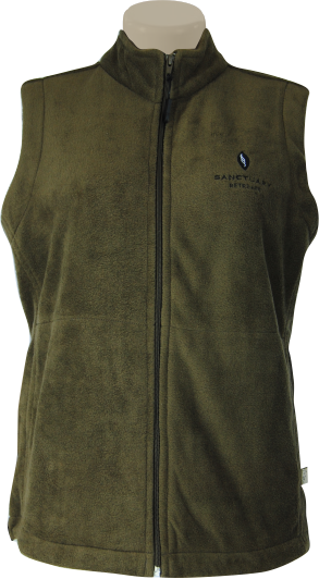 Ladies' Fitted Sleeveless Polar Fleece Top: No Pockets