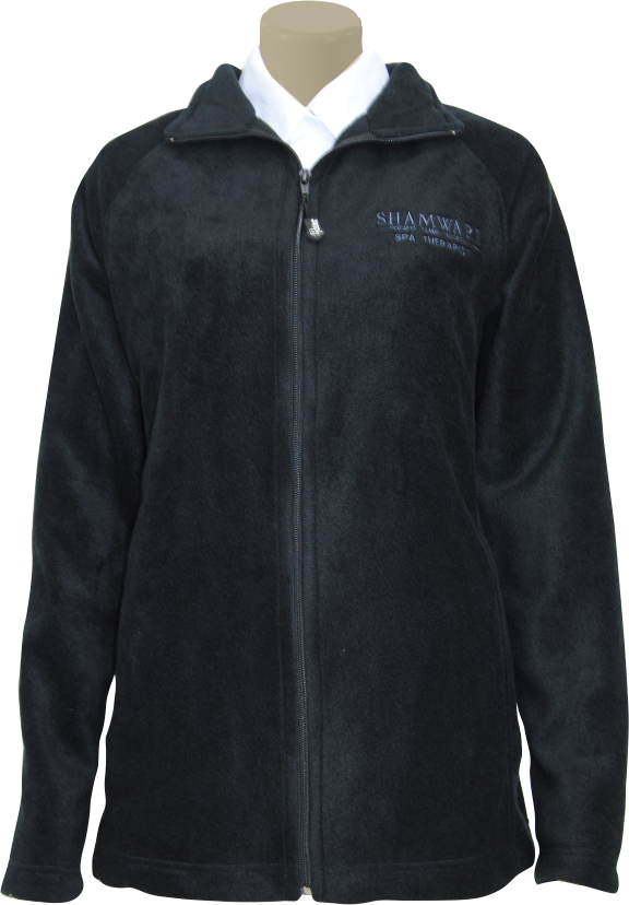 Ladies' No Pocket Polar Fleece Top: Raglan Long Sleeve