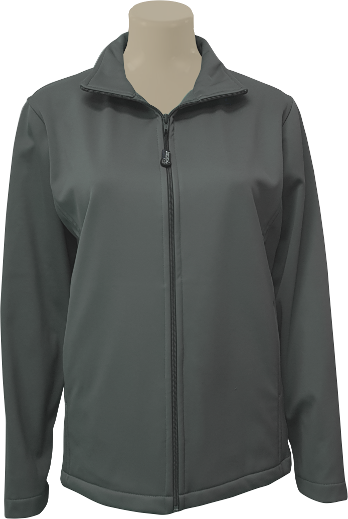 Ladies Soft Shell Jacket: Hip Length Shaped Fit