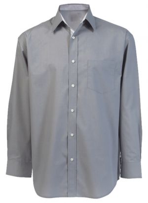 Men's Contrast Lounge Shirt: Long Sleeve