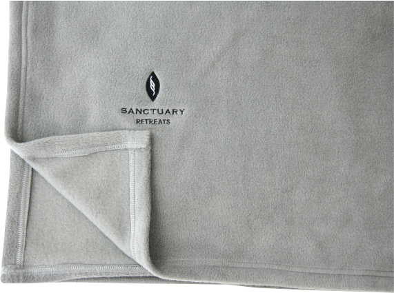 Polar Fleece Blanket: 140x200 Hemmed Edge