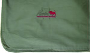 Luxury Bush Blanket: 145x200 Polar Fleece Lined