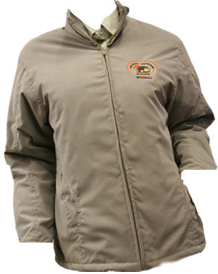 Ladies Jacket: Light Padded Hip Length Microfibre