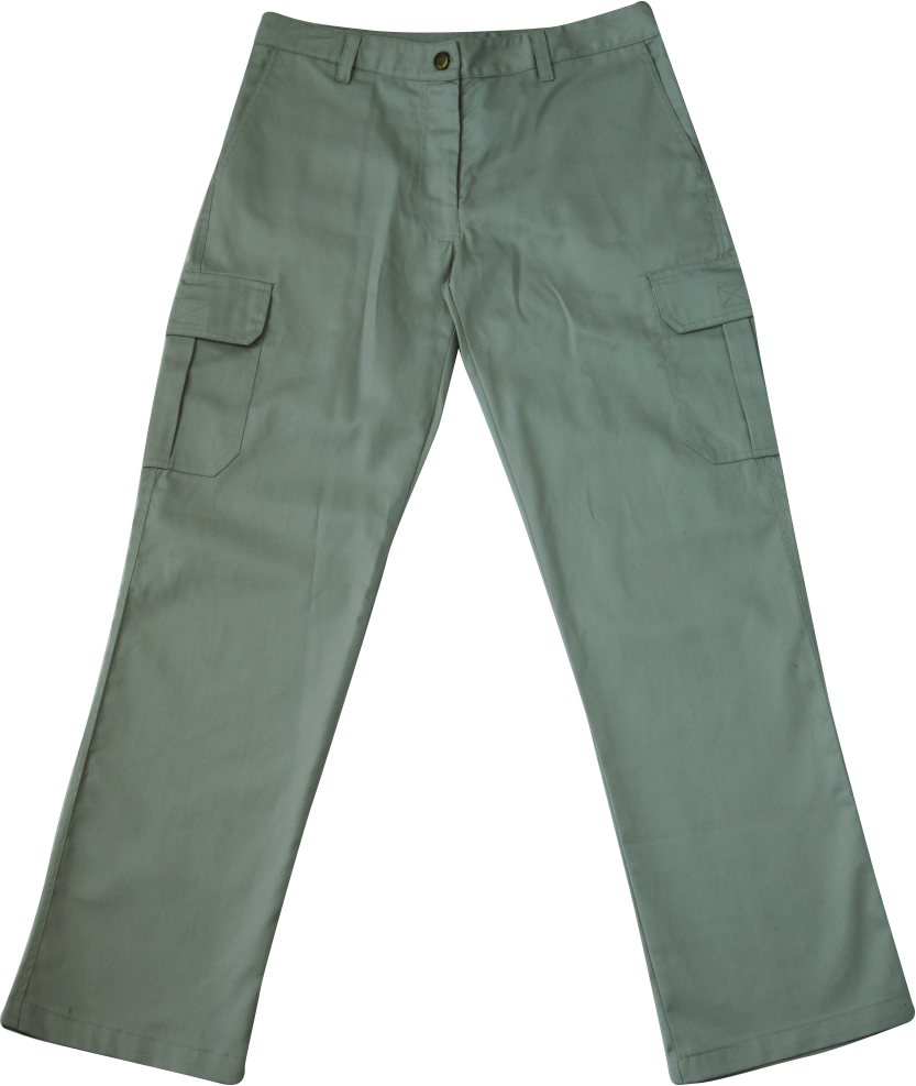 Ladies' Cargo Chinos: Mid-Rise Flat Front