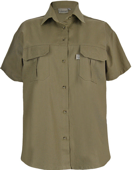Ladies' Bush Shirt: Short Sleeve