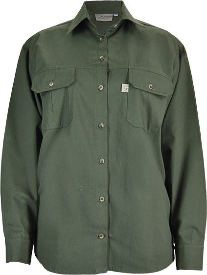 Ladies' Bush Shirt: Long Sleeve