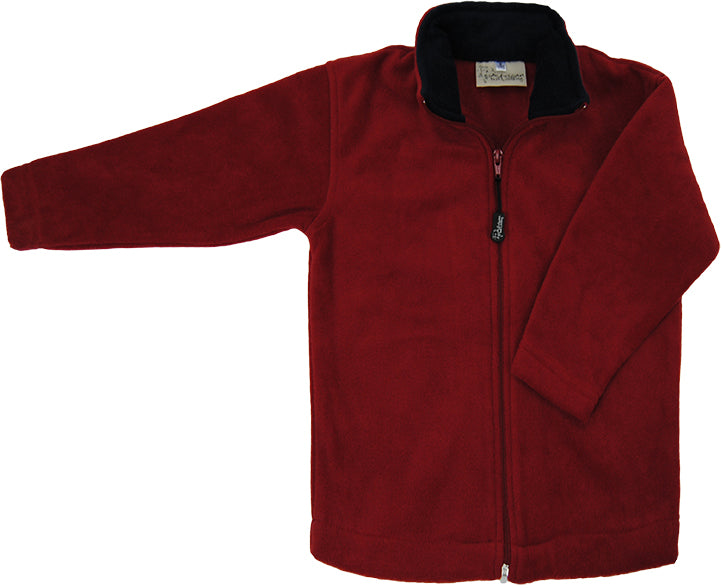 Kids Full Zip Fleece Top: Long-Sleeve