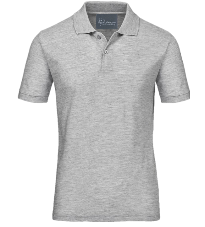 Men's Golfer Shirt: Basic Polyester Pique 165G
