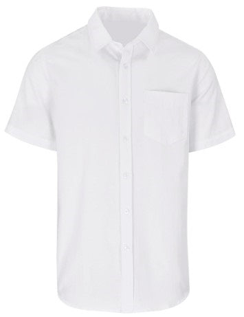 Men's Oxford Lounge Shirt: Short Sleeve