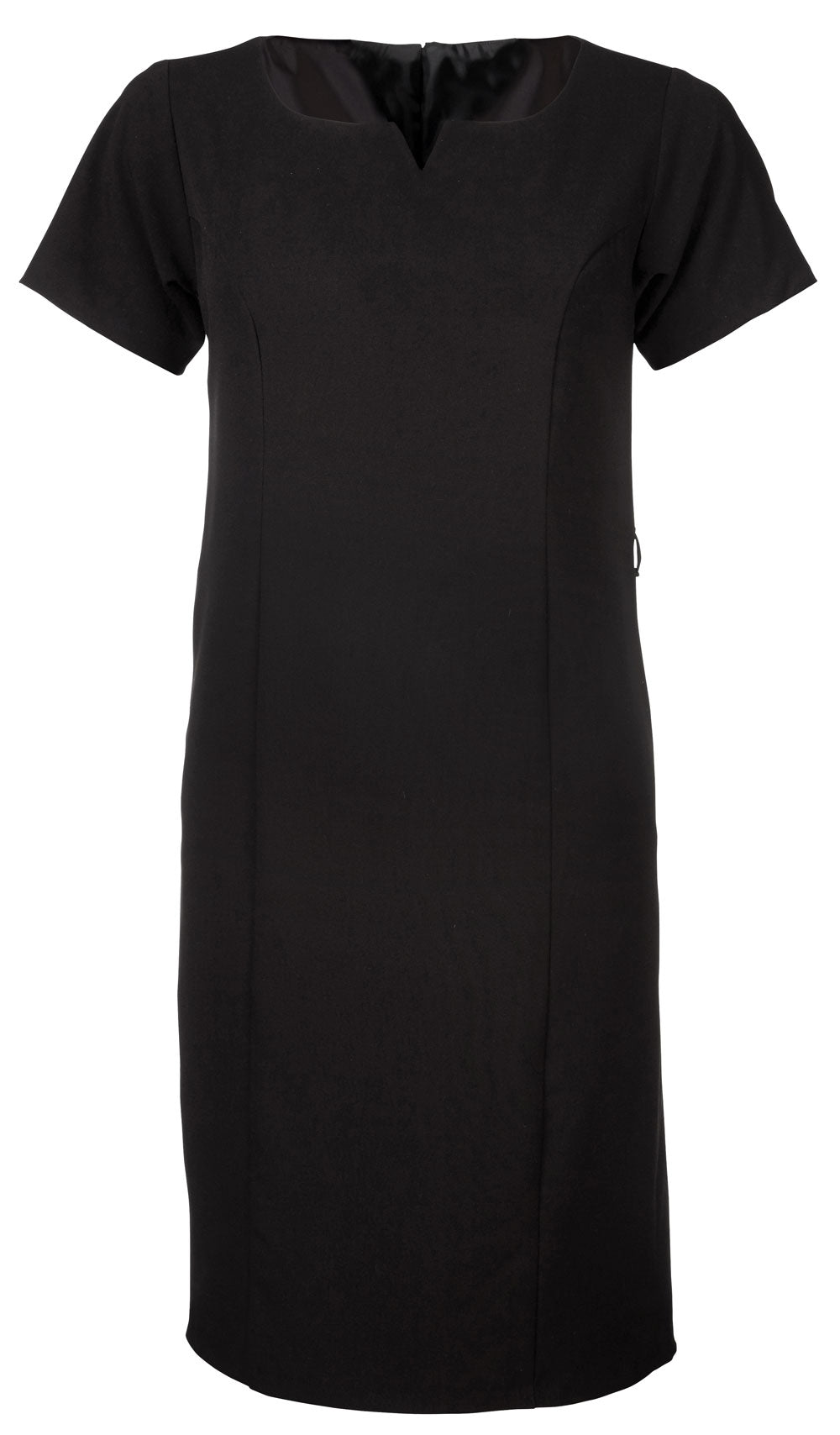 Ladies' Premier Dress: Short Sleeve Notch Neck