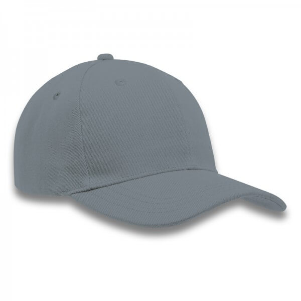 6 Panel Durable Workwear Cap: Pre-Curved Peak