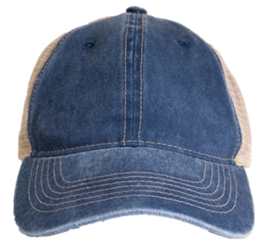 Unisex 6 Panel Cap: Unstructured Washed Cotton