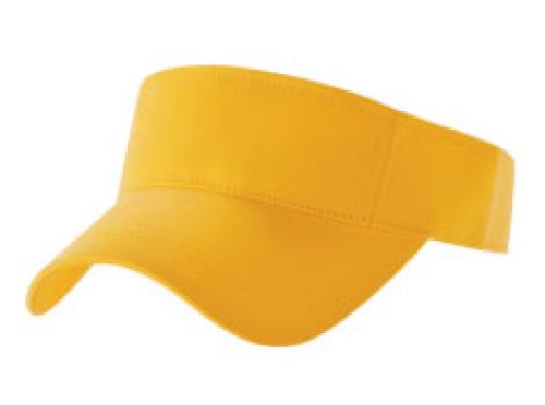 Unisex Sun Visor Cap: Pre-Curved Peak Velcro Strap
