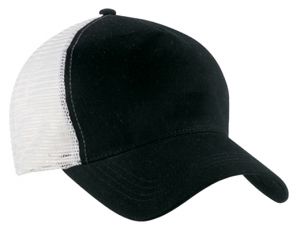 Trucker Cap: 5 Panel Structured Pre-Curved Peak
