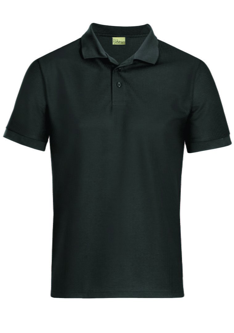 Men's Waffle Knit Golfer: Short Sleeve