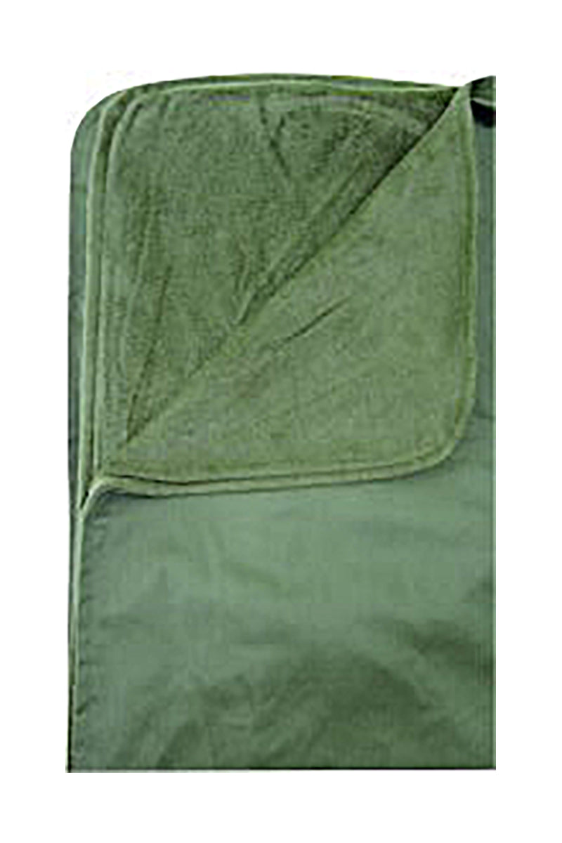 African Tusk Clothing Deluxe Fleece Blanket: Olive