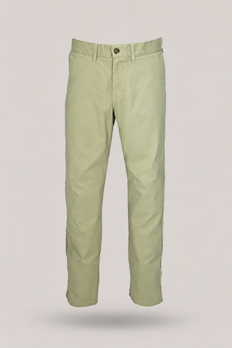 Mens Classic Originals Chino Pants in Stone: Polycotton