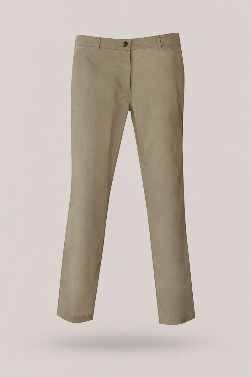 Ladies' Chino Pants: Polycotton 240 g