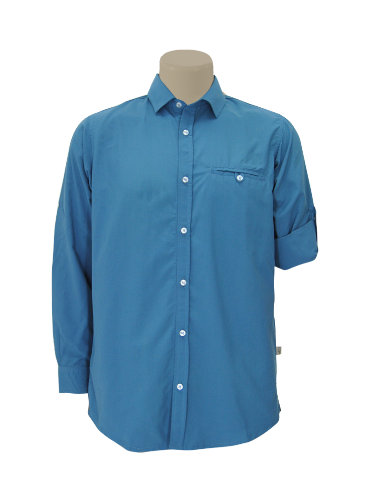 Men’s Classic Collar Shirt: Long Sleeve (Slim Fit)