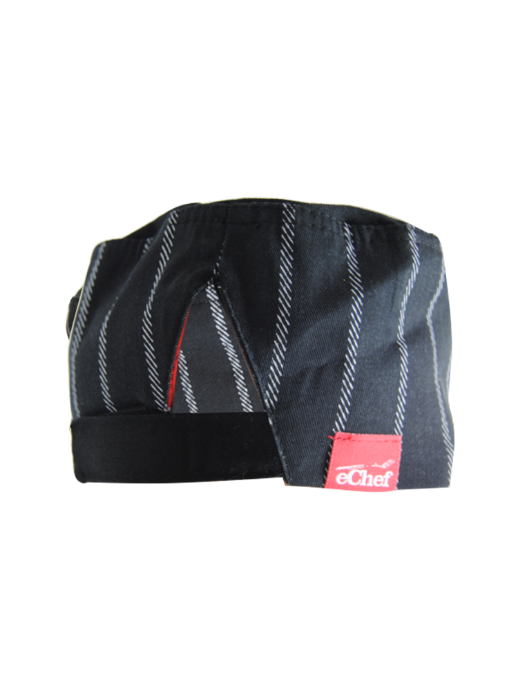Unisex Chefs Beanie: Striped