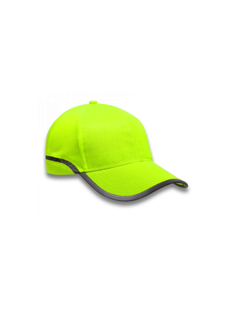 Unisex 6 Panel Polyester Cap: Reflective