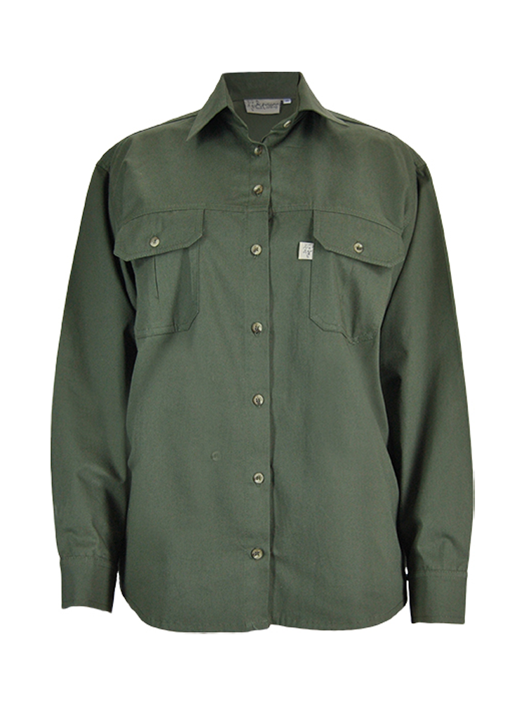 Ladies Bush Shirt: Long Sleeve