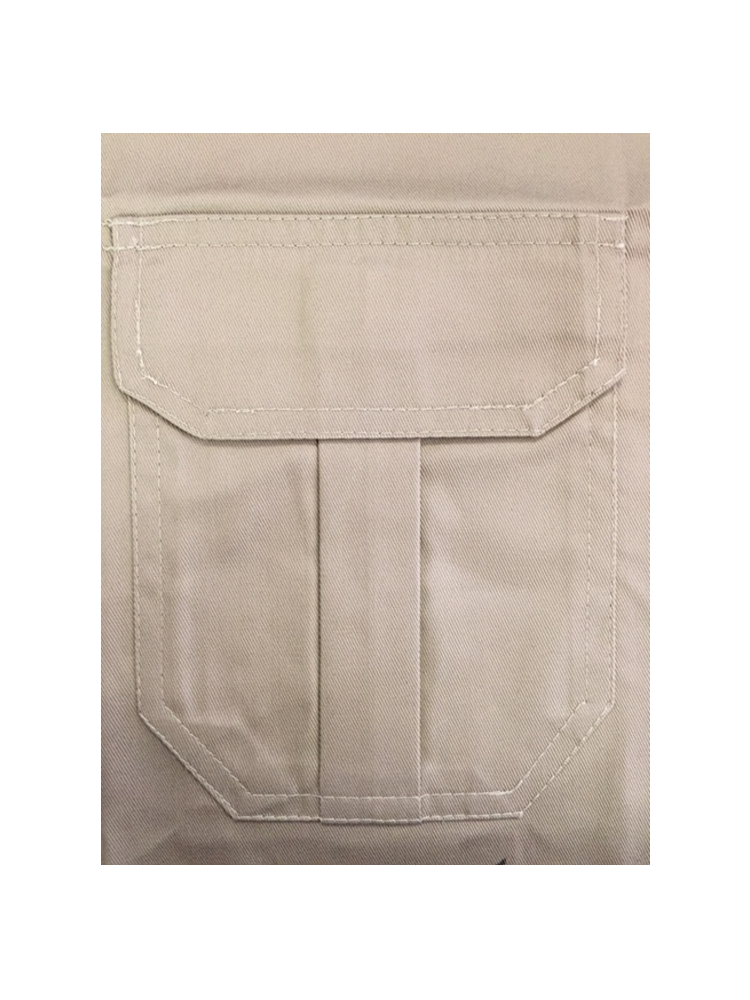 Ladies Cargo Chinos: Mid-Rise Flat Front
