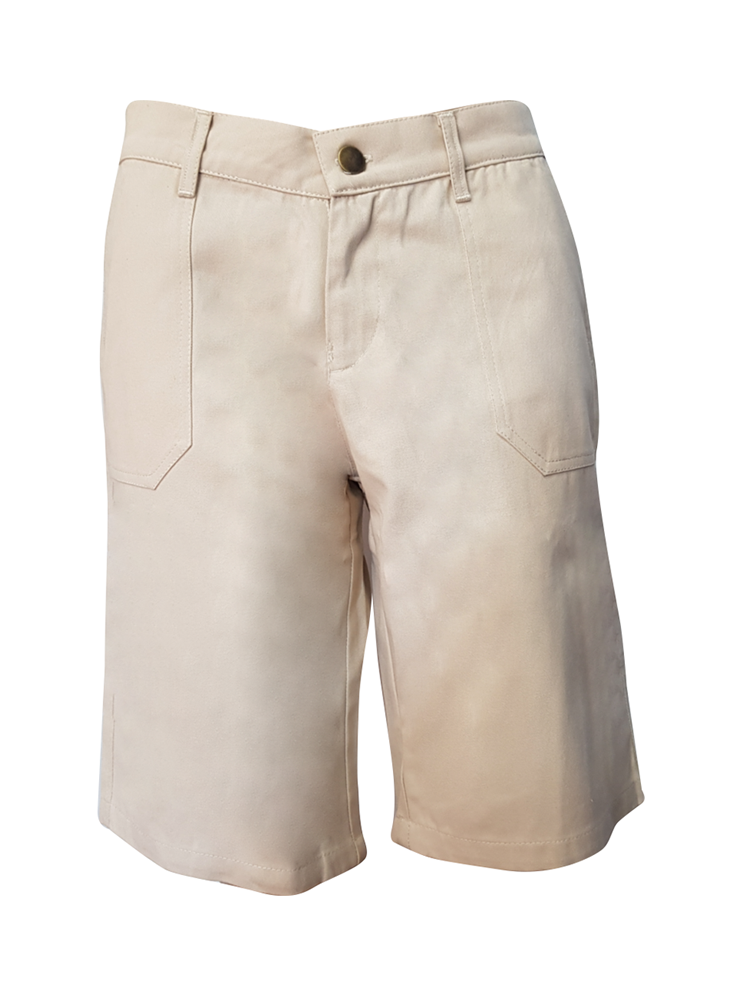 Ladies Low Rise Shorts: Flat Front