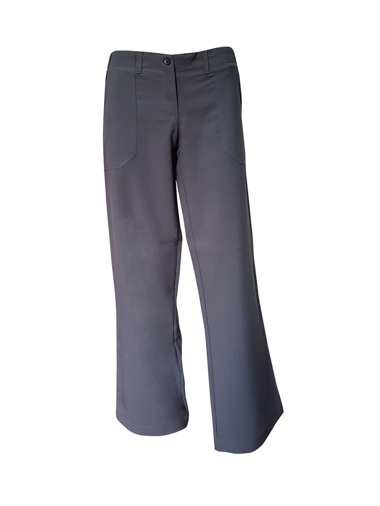 Ladies Low Rise UtilityPants: Half Elasticated