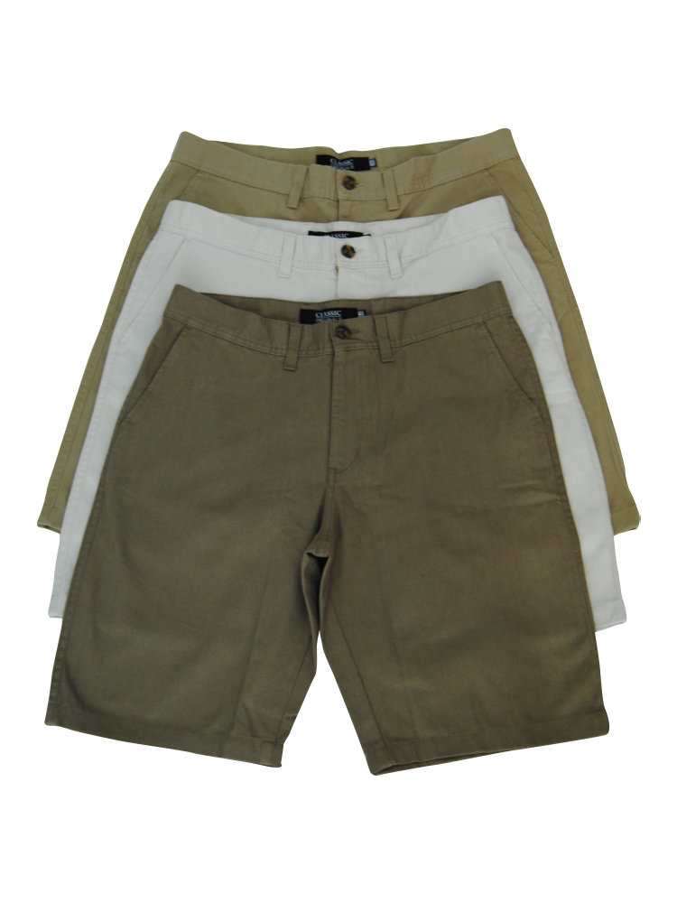 Men’s Bermuda Shorts: Flat Front