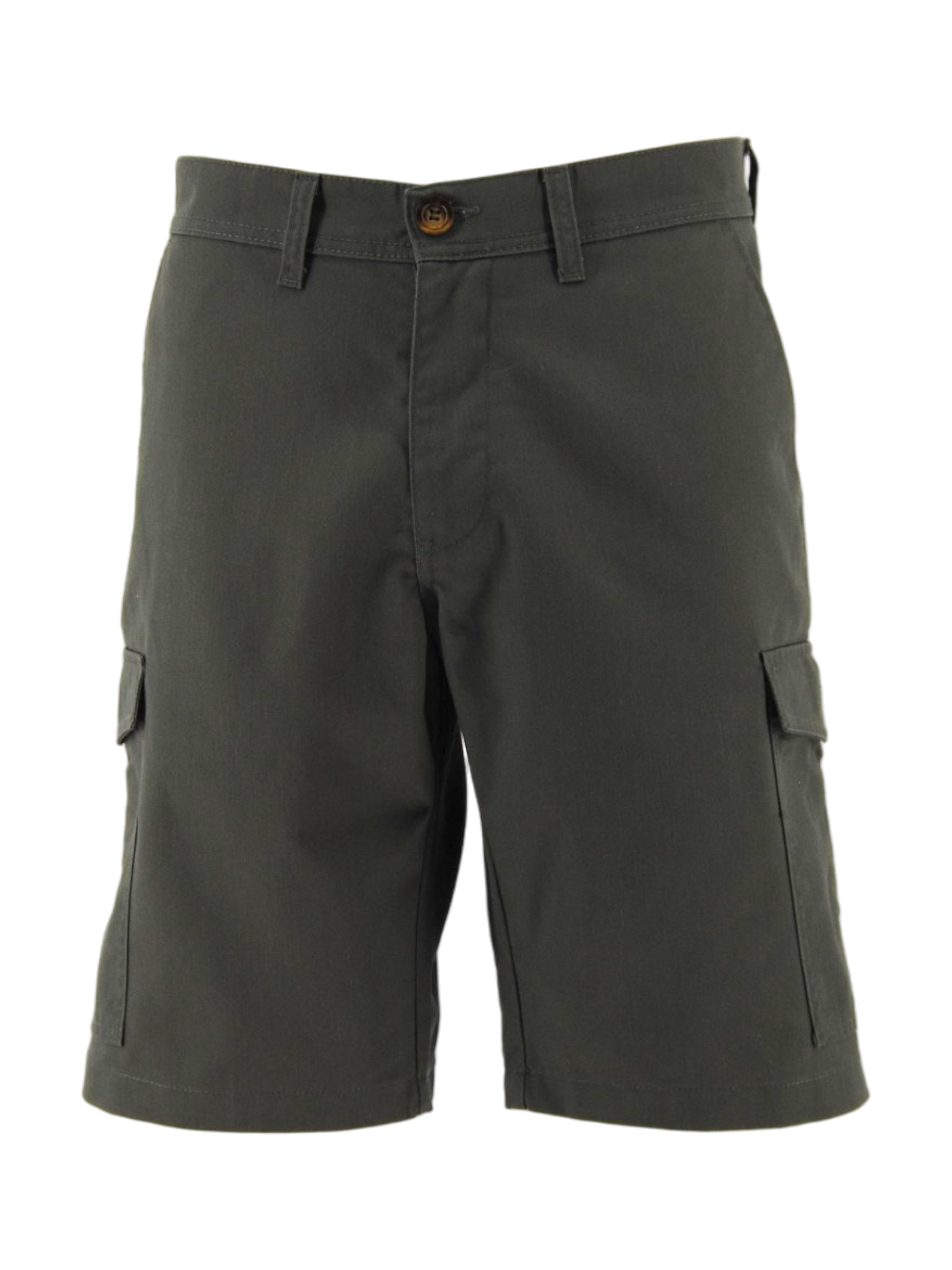 Men's Cargo Shorts: Flat Front