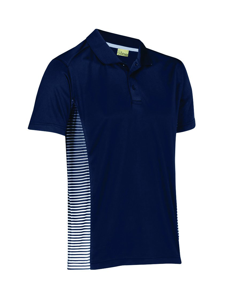 Men's Sublimated Stripe Golf Shirt: Short Sleeve