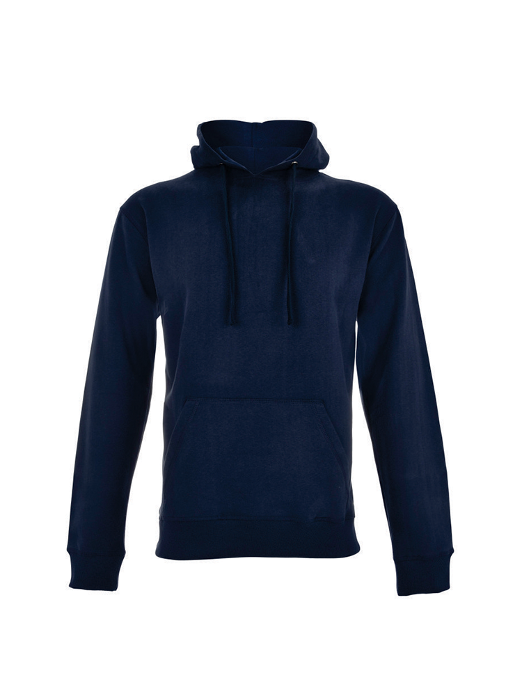Men's Hooded Sweater: Brushed Fleece Long Sleeve