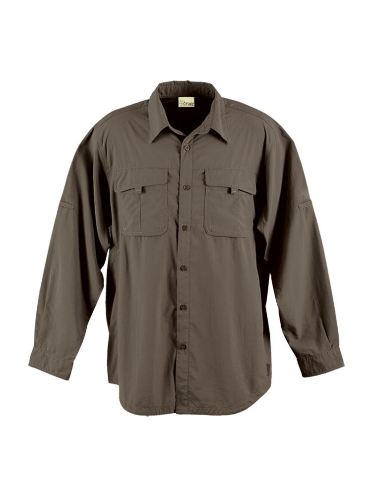 Men's Shoulder Vent Shirt: Long Sleeve