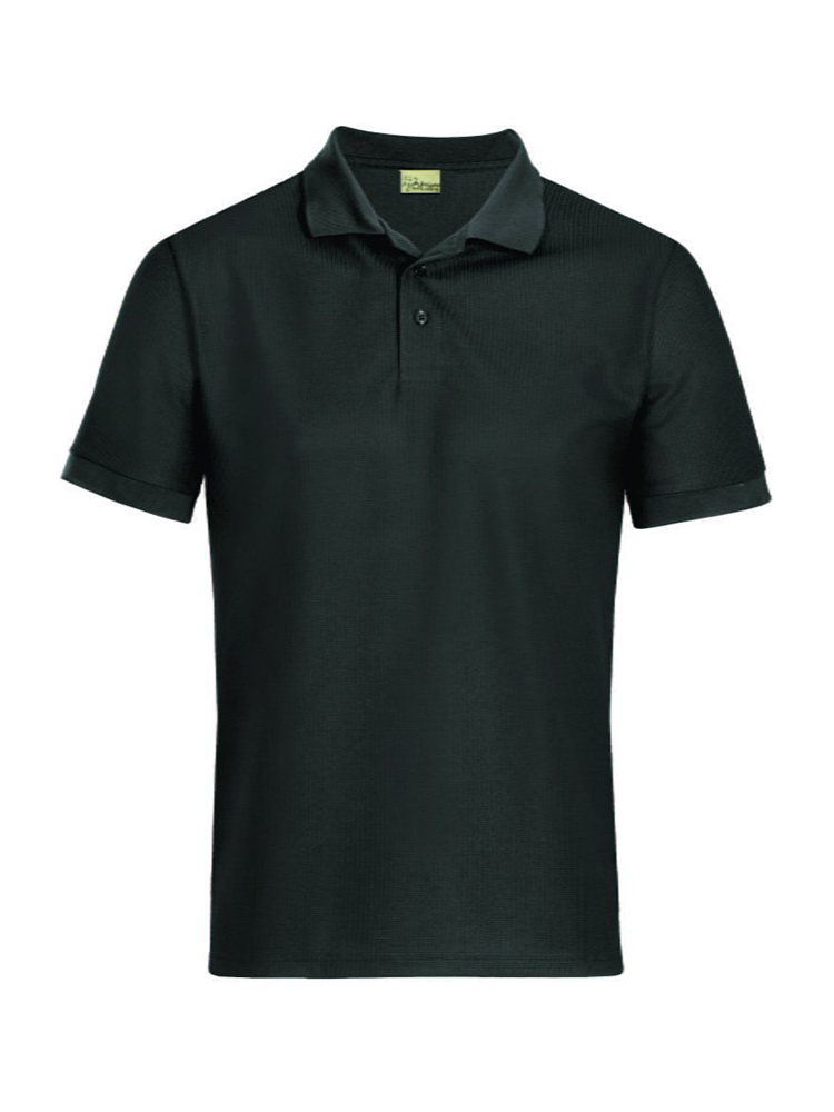 Men's Waffle Knit Golfer: Short Sleeve
