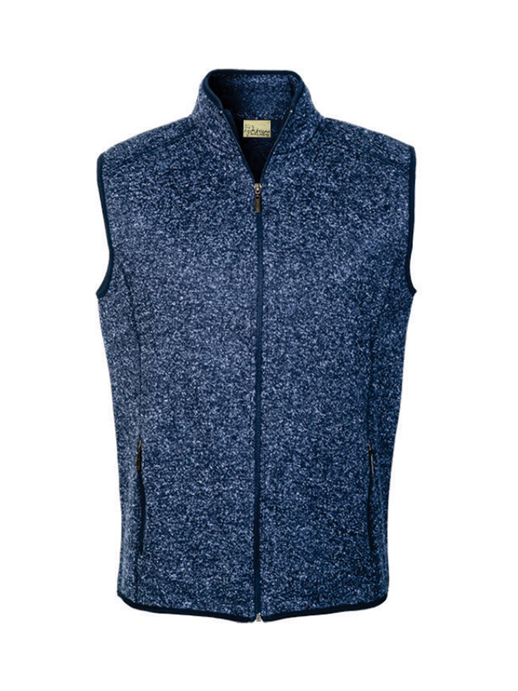 Men's Melange Body Warmer: Sleeveless