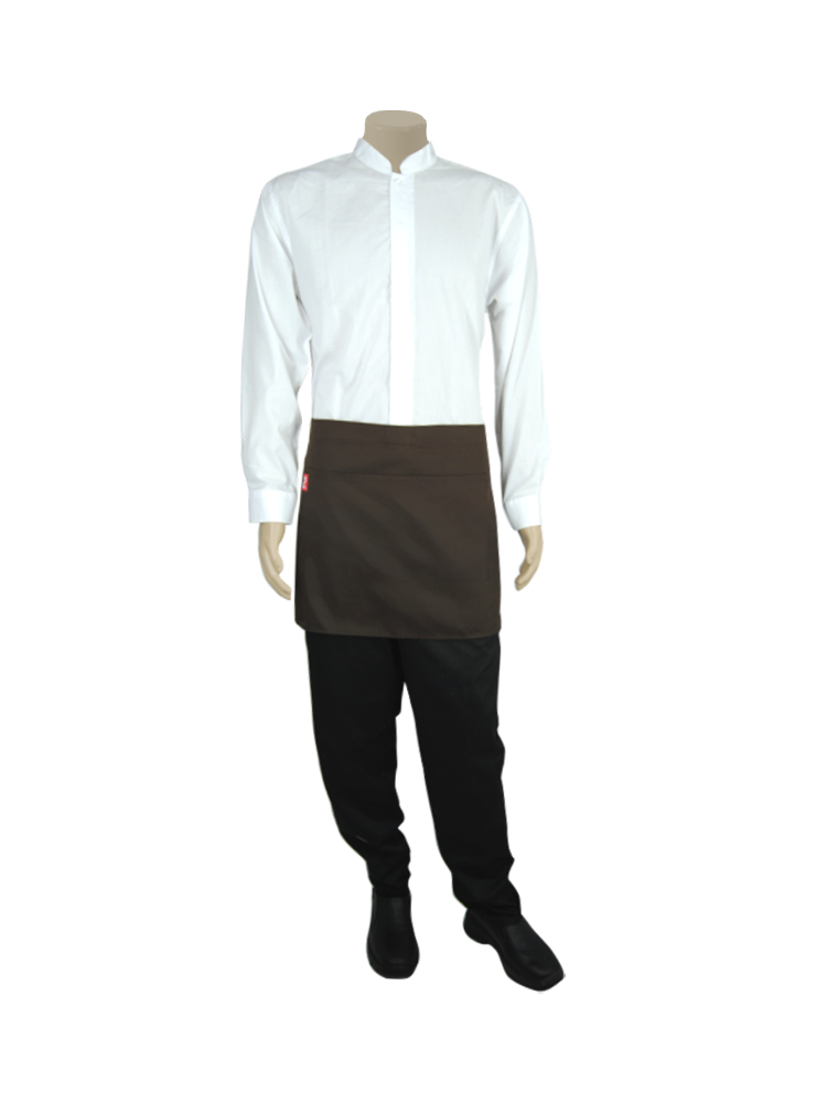 Unisex Bar Apron: Pocket Black