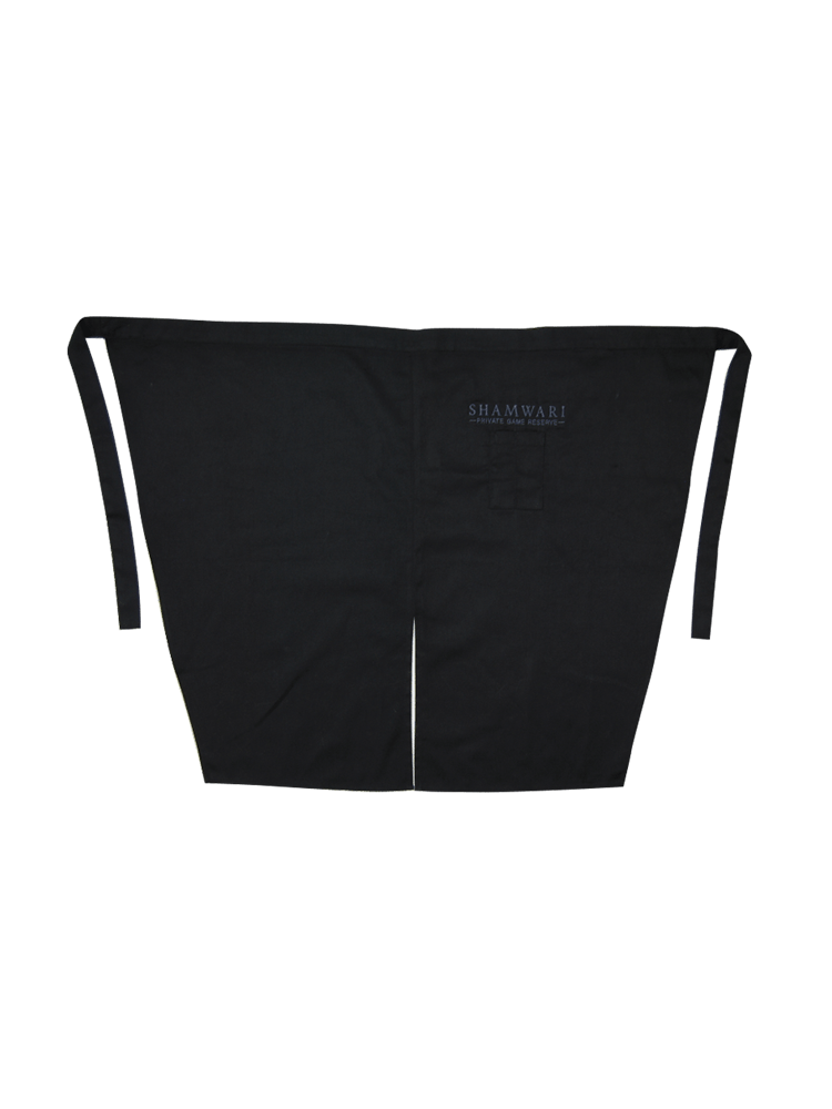 Unisex Bistro Half Apron: With Side Pen Pocket