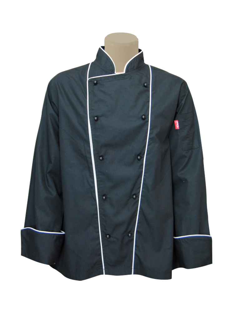 Unisex Executive Chef Jacket: Double Front Long Sleeve