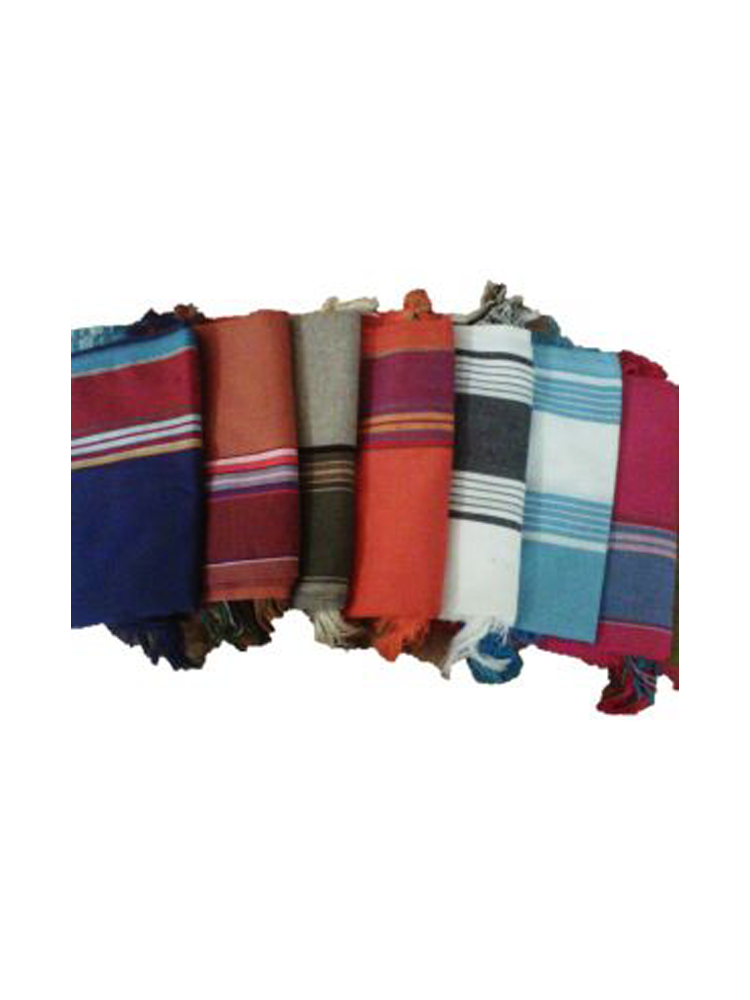 Unisex Kikoy With Tassled Edges: 100% Cotton