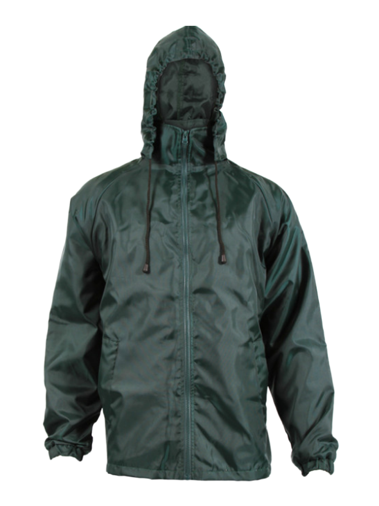 Unisex Windbreaker: With Fold-In Hood