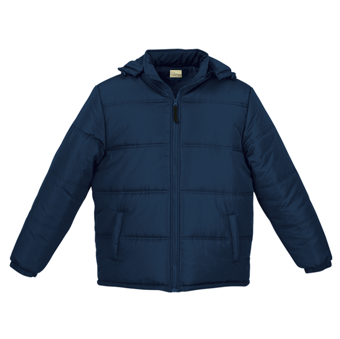 Mens Quilted Water Resistant Jacket: Long Sleeve