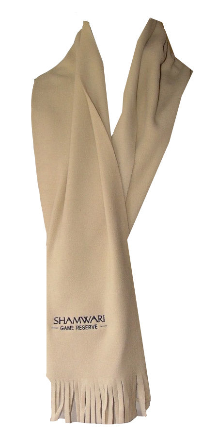 Unisex Polar Fleece Scarf: With Tassels