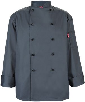 Unisex Chef Jacket: Double Breasted Long Sleeve Essential