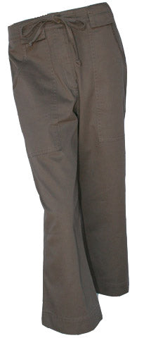 Ladies' Drawstring Capri Pants