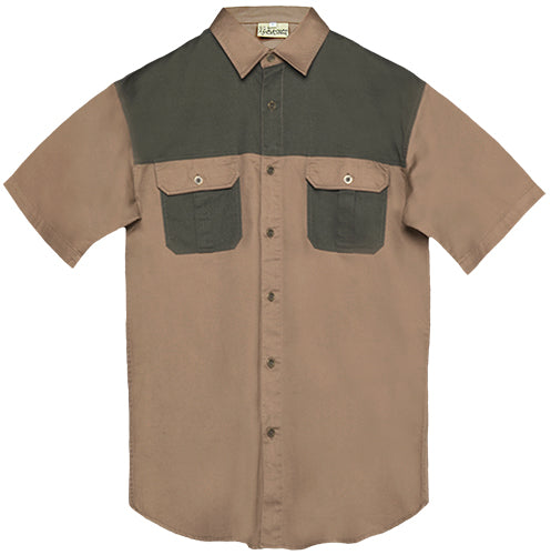 Men’s Bush Shirt: Rangers 2 Tone Short Sleeve Utility