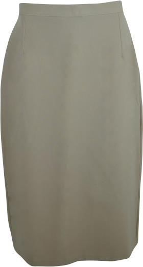 Ladies Skirt: Below Knee Length Classic Unlined 77cm