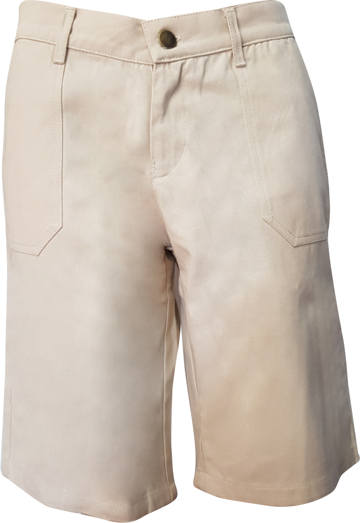 Ladies' Shorts: Low Rise Flat Front