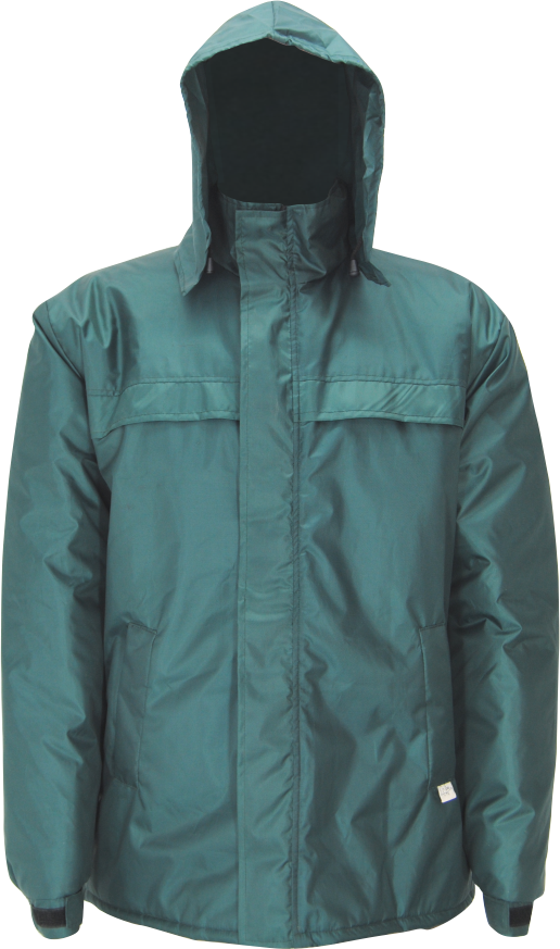 Unisex Quilted Jacket: Fold-In Hood