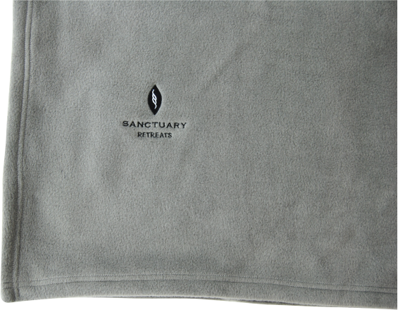 Polar Fleece Blanket: 140x200 Hemmed Edge
